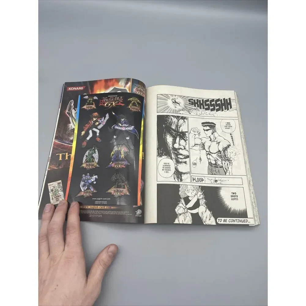 Shonen Jump Anime Comic Magazines lot 4 2006 - 2007. INCLUDES PSA ELIGABLE CARD